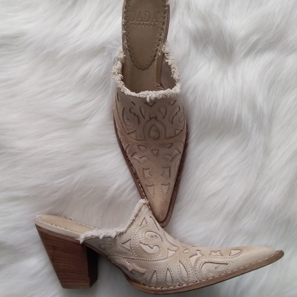 🌟HP x3🌟DADA Firenze~Italian Leather Mules - Picture 6 of 12